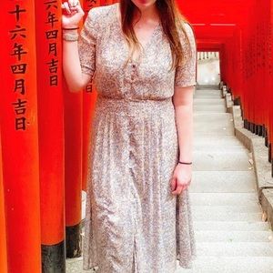 H&M Midi Floral Dress